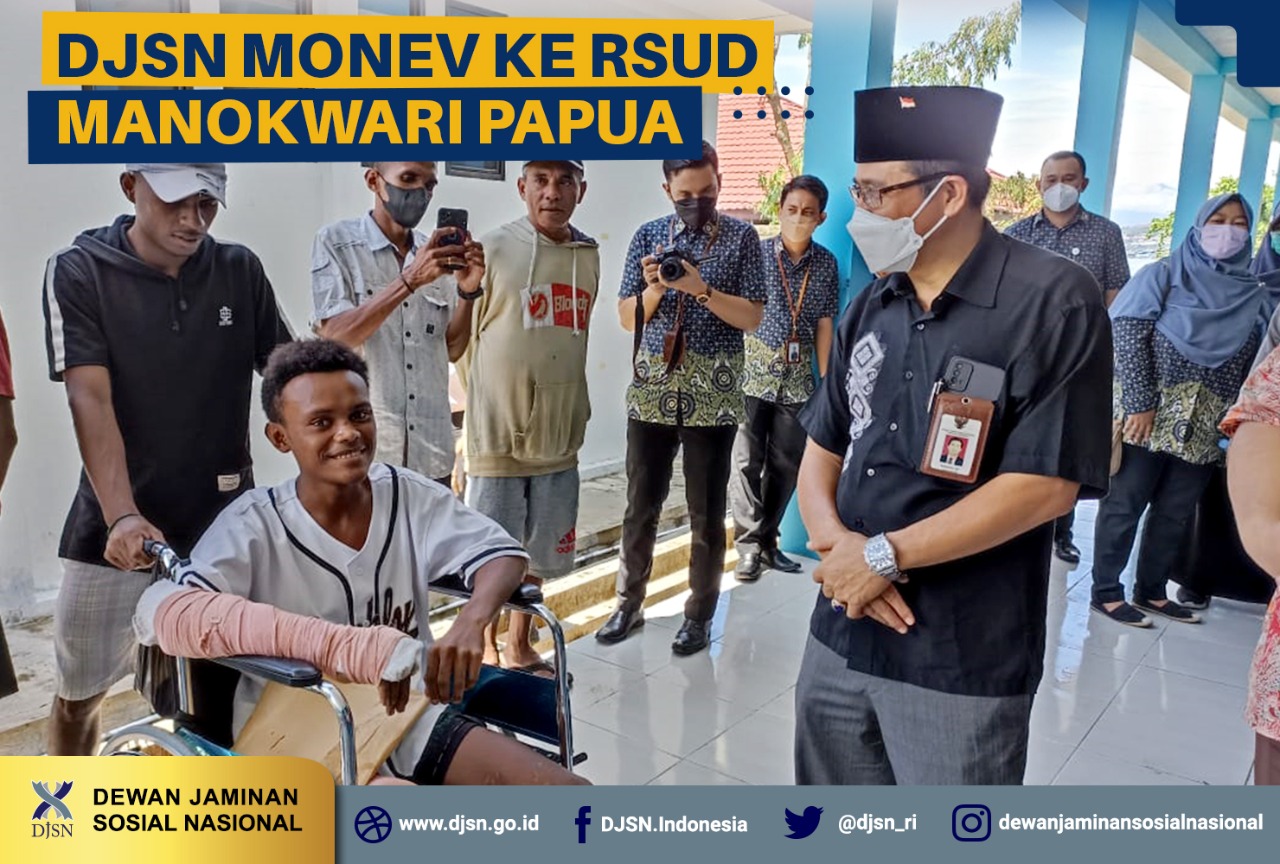 DJSN Monev ke RSUD Manokwari Papua